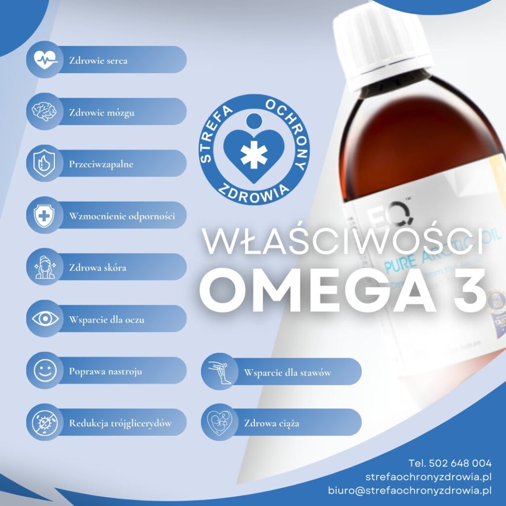 jakie właściwości mają kwasy tłuszczowe omega 3 